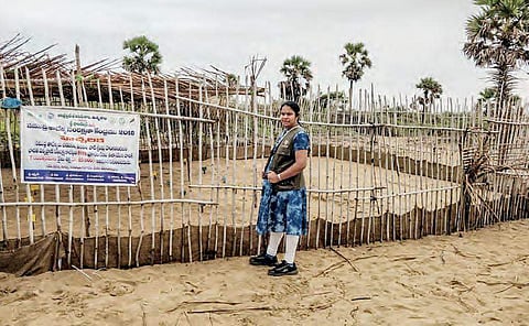 A hatchery at Venkannapalem in Guduru mandal run by the Forest Department and Sri Foundation NGO | Express