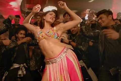 Jacqueline Fernandez dancing in 'Ek Do Teen'. (Youtube Screengrab)