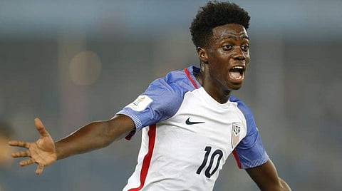 United States striker Tim Weah | AP