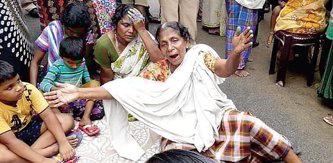 Relatives of a fisherman, who died at sea during Ockhi (File photo | EPS)