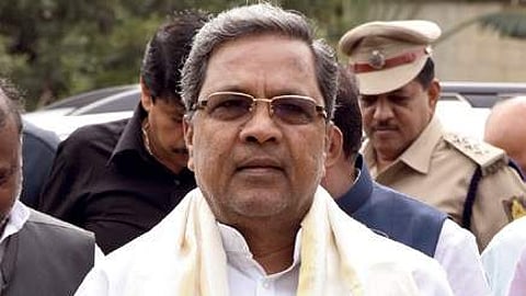 Karnataka CM Siddaramaiah