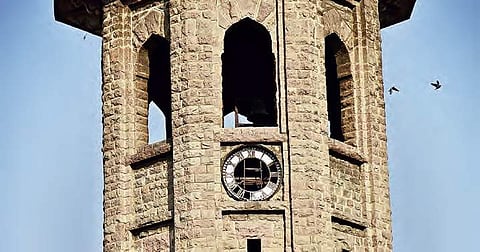 A picture of Moazzam Jahi Market Clock Tower | vinay madapu