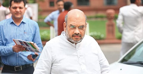 BJP President Amit Shah. (Express Photo | Shekhar Yadav)