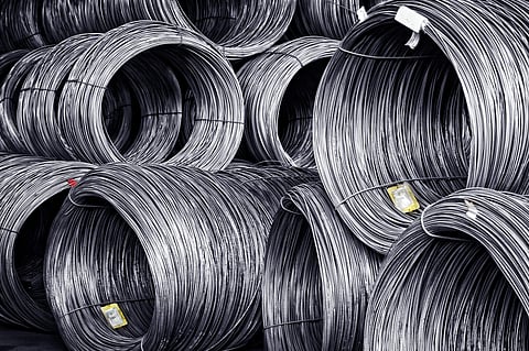 Image of wire rod for representational purpose (Courtesy: krakatausteel.com)