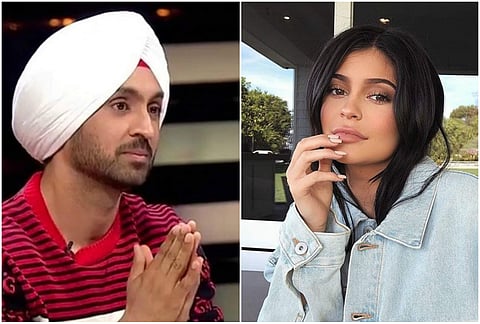 Diljit Dosanjh, Kylie Jenner (Photo | Facebook, Instagram)