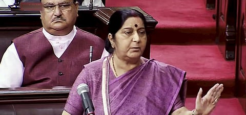 External Affairs Minister Sushma Swaraj (File | PTI)