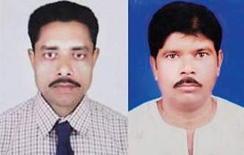 Khokan Sikdar (left), Samar Tikadar