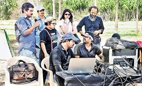 Aruna Rakhee with director Vijay