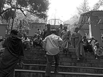 Devotees throng temple at Saptasajya to celebrate Ram Navami on Sunday | Express