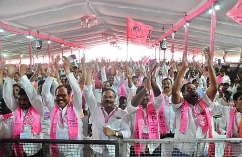 TRS supporters (File | EPS)
