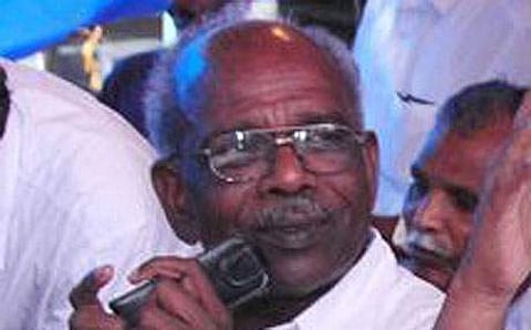 Kerala minister for electricity MM Mani