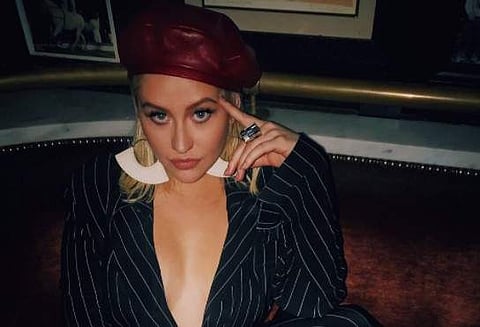 Singer Christina Aguilera (Image Courtesy Twitter @xtina)