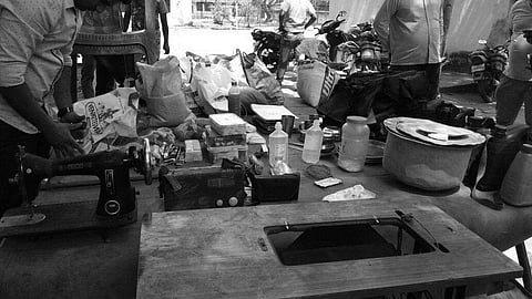 Daily use articles of rebels recovered