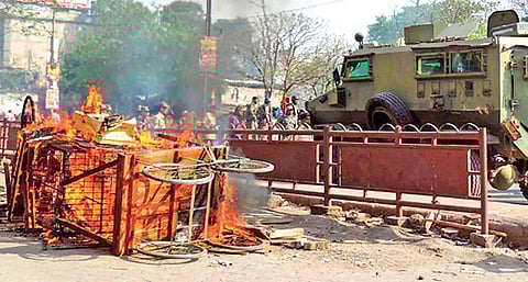 Clashes had broken out between two groups during a Ram Navami procession in Bihar’s Aurangabad district | PTI