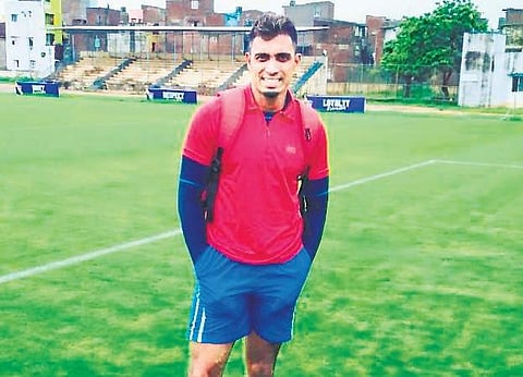 Set to be in action on Monday, Wayne Pepin is targetting eight-metre-plus jump