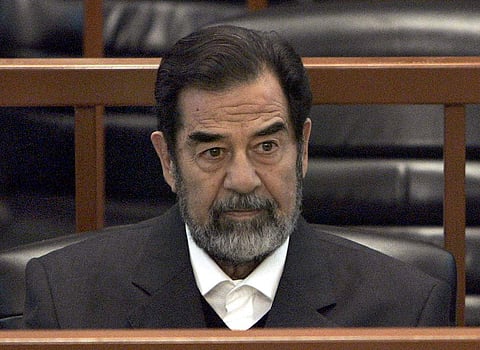 Saddam Hussein (Photo | AP)