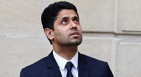 Paris Saint-Germain owner Nasser Al-Khelaifi (File | AP)