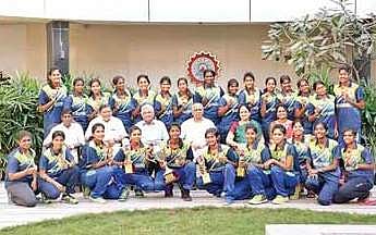 MOP Vaishnav won the Chairman’s Trophy organised by DG Vaishnav college