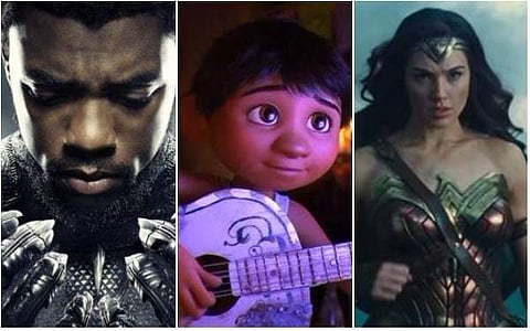 Films like 'Black Panther', 'Coco' and 'Wonder Woman' are putting women and minority characters in the spotlight. But people in the US feel there aren't enough film roles for women and people of colour, according to a survey.