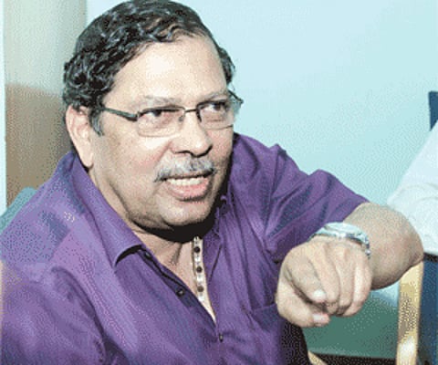 In this file photo, former Lokayukta Justice N Santosh Hegde is seen during a press meet in Bangalore. (EPS)