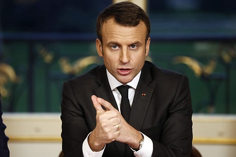 French president Emmanuel Macron (File |AP)