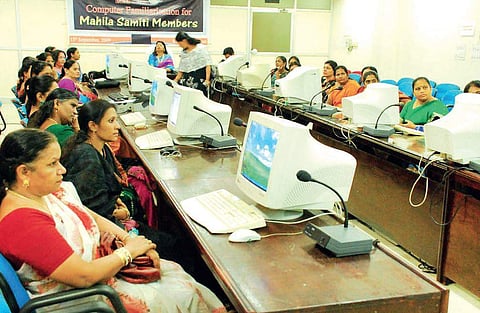 Computer training for ONGC Mahila Samithi members | Express