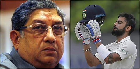 Former BCCI president N Srinivasan today rejected Dilip Vengsarkar's claims that he was responsible for the ex-India captain's removal as chairman of selectors.