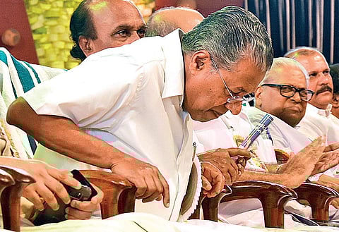 Chief Minister Pinarayi Vijayan refuted the charge and insisted no untoward incidents had occurred in the region in the last 30 days. (File | EPS)