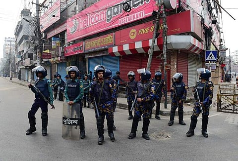Bangladesh police image used for representational purpose. (AFP)