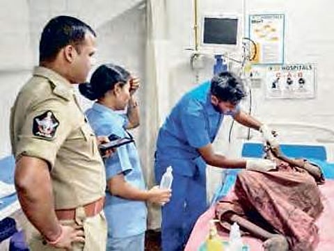 Andhra Pradesh cops rescue old woman minutes after alert on WhatsApp