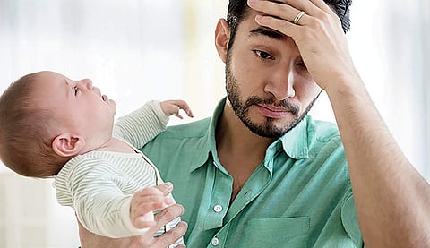 Fathers too suffer from postpartum depression
