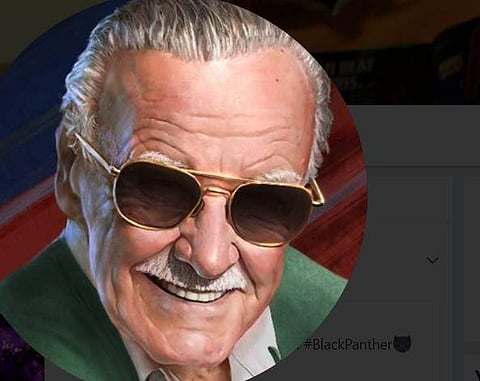Stan Lee, the former head of Marvel Comics. (Image Courtesy Twitter)