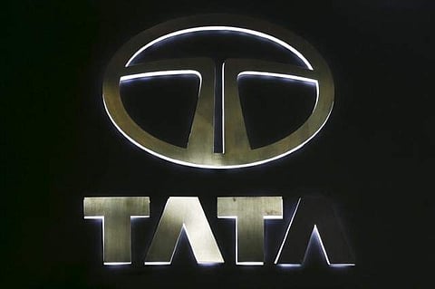 The logo of Tata Motors is pictured at at the 37th Bangkok International Motor Show in Bangkok, Thailand, March 22, 2016. | Reuters