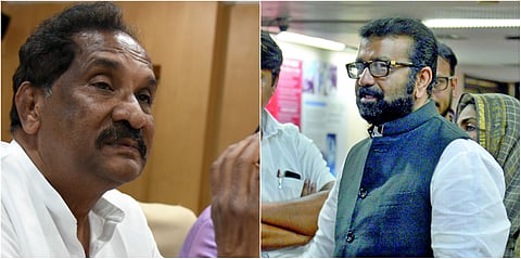 KJ George (L), NA Haris (R) - Express File Photos