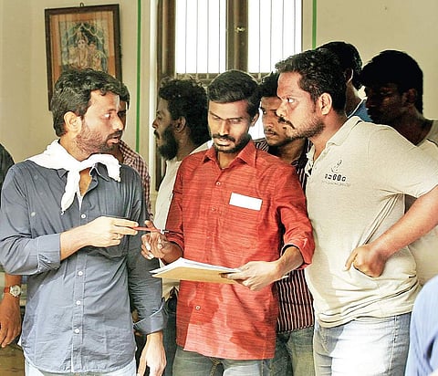 Senthamarai Kannan with Pandiraj