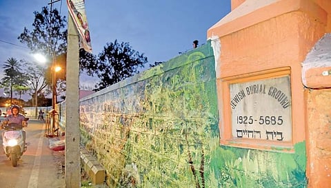 Sheik Rafiq and his family members, who have been staying on Jewish Burial Ground premises on Mysore Road for the past 3 decades, are yet to get their Aadhaar cards | nagaraja gadekal