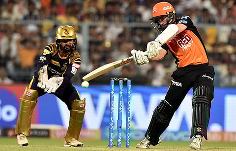 Williamson plays a shot during IPL T 20 match against KKR | PTI