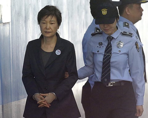 Former South Korean President Park Geun-hye (File Photo | AP)