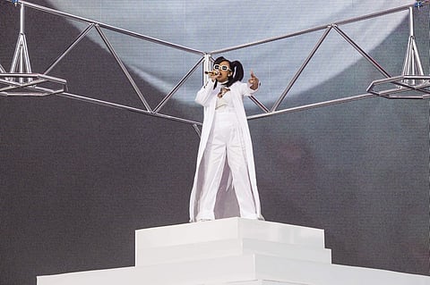 Cardi B performs at the Coachella Music & Arts Festival at the Empire Polo Club on Sunday, April 15, 2018, in Indio, California. (Photo: AP)