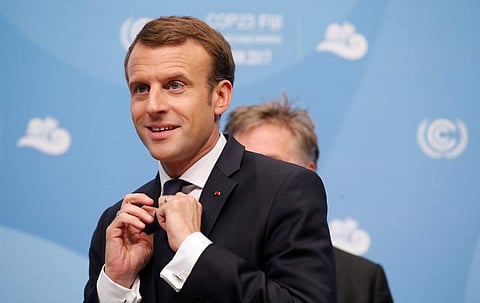French president Emmanuel Macron (File Photo |Reuters)