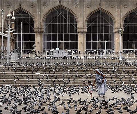 File Photo of Mecca Masjid in Hyderabad. | AP