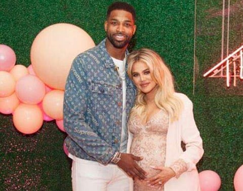 Khloe Kardashian and Tristan Thompson (Facebook Photo)