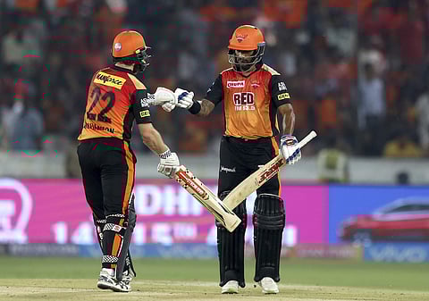 Shikar Dhawan and Kane Williamson have been in good form for SRH | AP
