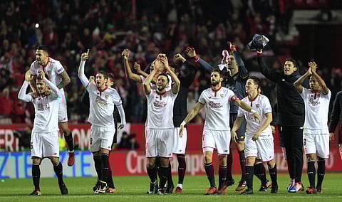 Sevilla had dumped out Manchester United in the last 16 following a fearless 2-1 win at Old Trafford. (File | AP)