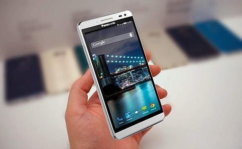 A former version of Panasonic Eluga 17