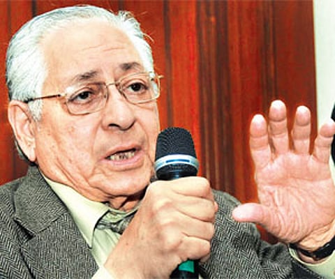 Former Attorney General of India Soli Sorabjee. | File Photo
