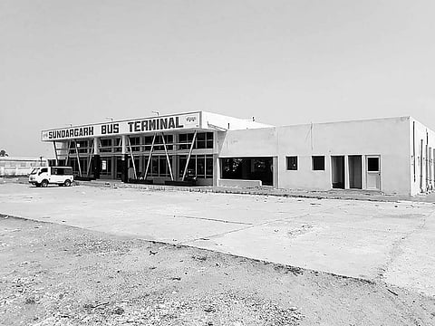 The new bus terminal building at Sundargarh | Express