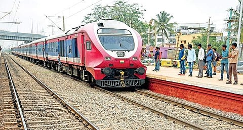 Hoodi Halt station was refurbished in 2016 and sees footfall of 3,000 per day | EXPRESS