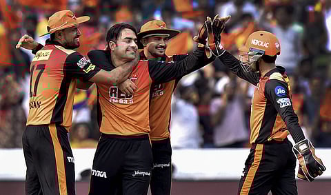 Sunrisers Hyderabad's bowler Rashid Khan. | PTI