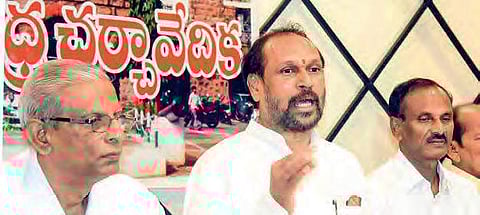 Former minister and Uttarandhra Charcha Vedika founder Konathala Ramakrishna (FIle | EPS)